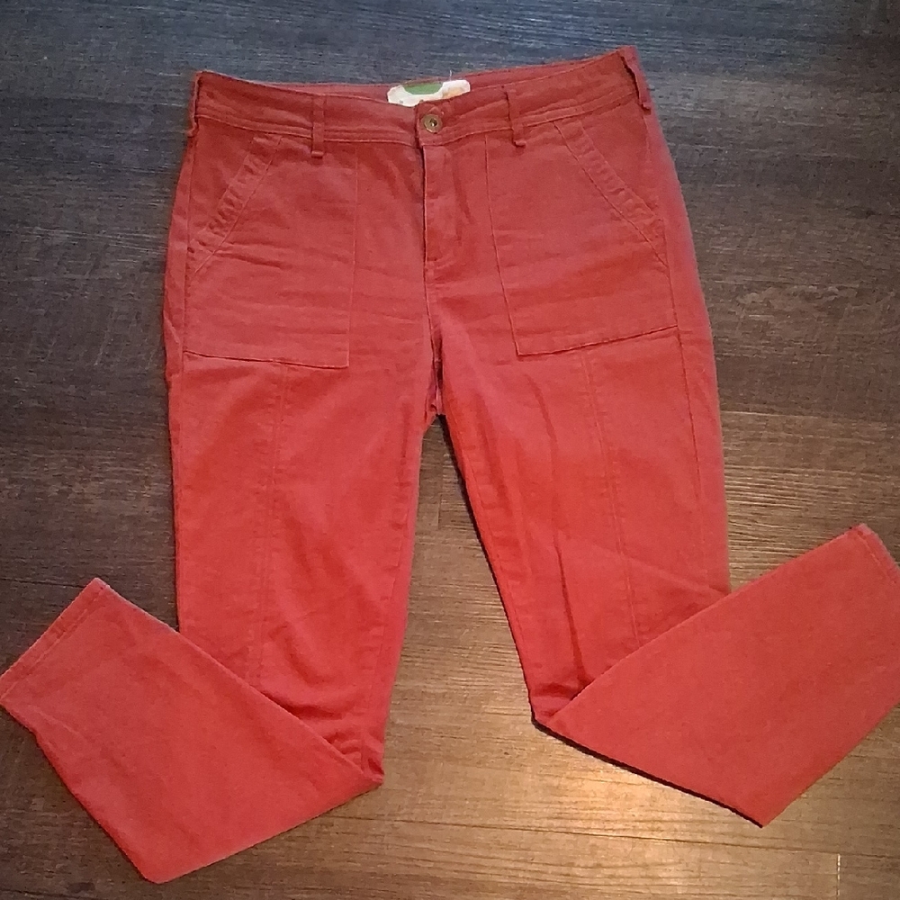 Anthropologie Rust Pants